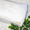Personalised Satin Embroidered Pillow Case