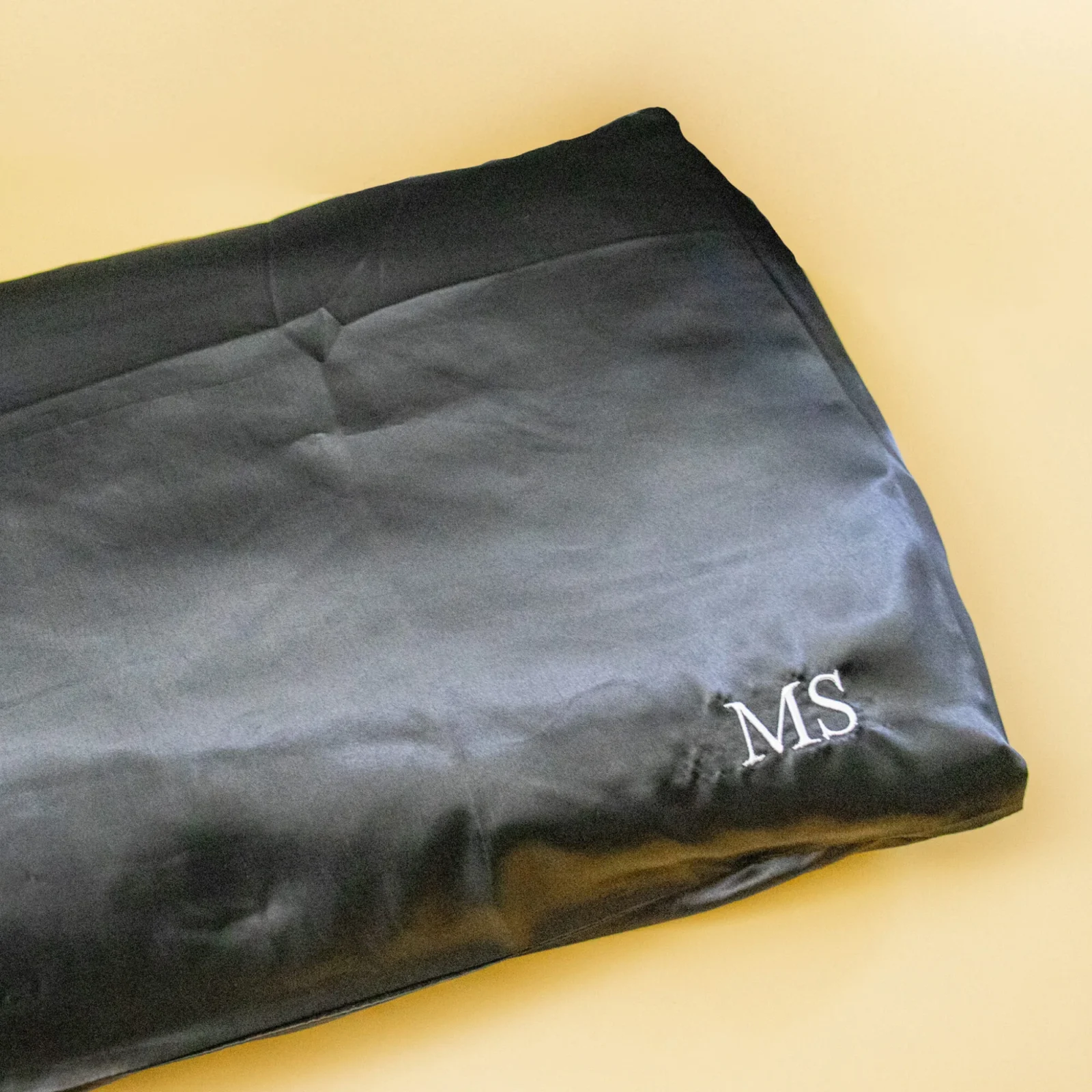 Personalised Satin Embroidered Pillow Case
