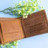 To my boyfriend coffee genuine leather wallet 2 To my boyfriend coffee genuine leather wallet