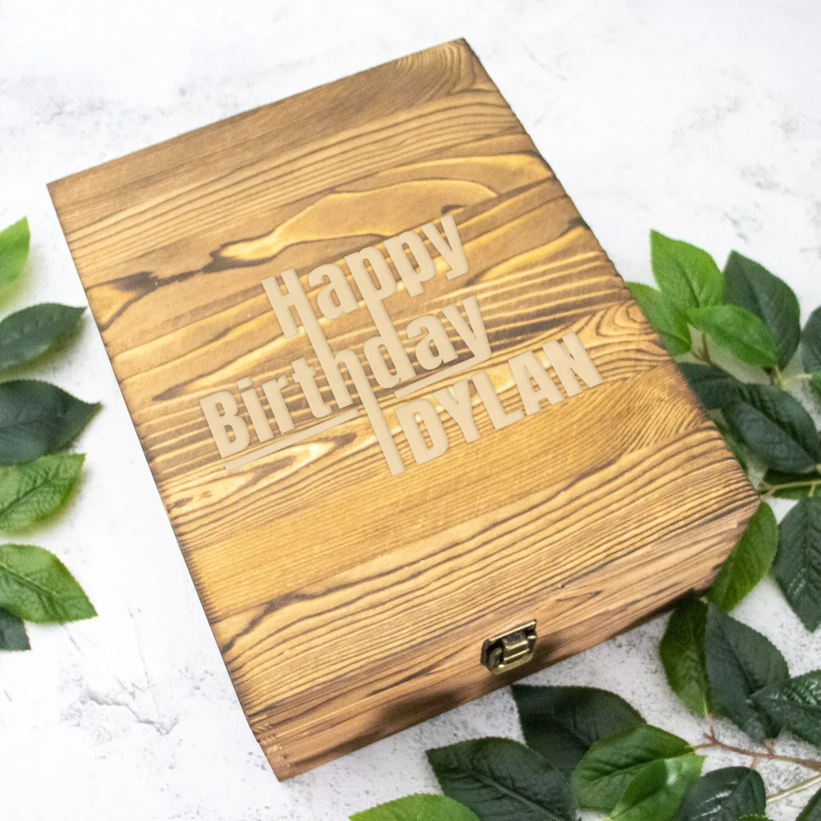 Birthday Boxed Decanter Set With Two Glasses