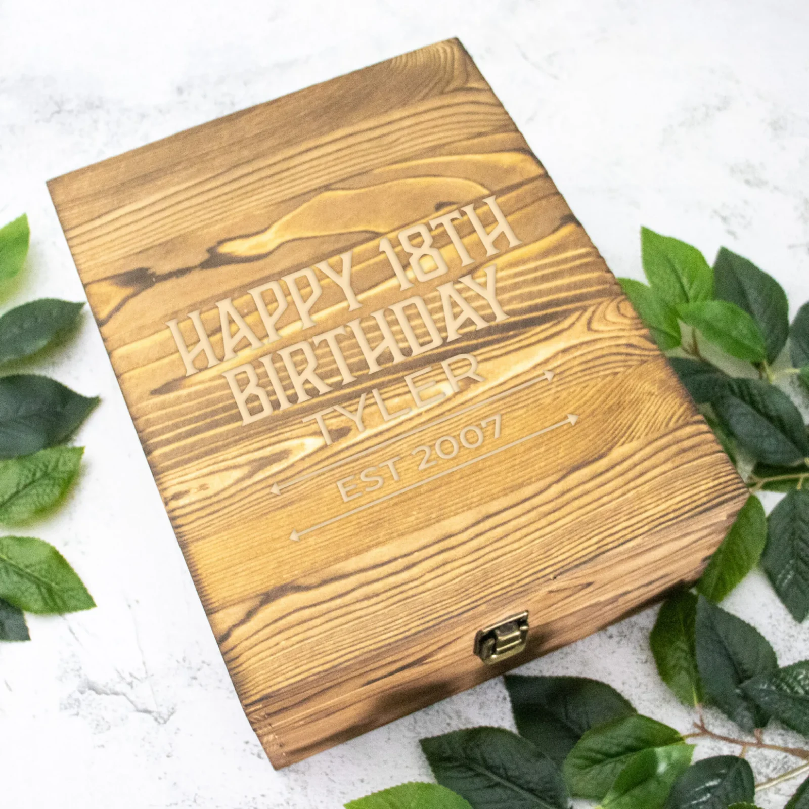 Birthday Boxed Decanter Set With Two Glasses