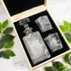 Birthday Boxed Decanter Set With Two Glasses