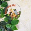 Wild one cake topper