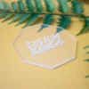 Corporate logo Engraved Acrylic Coaster