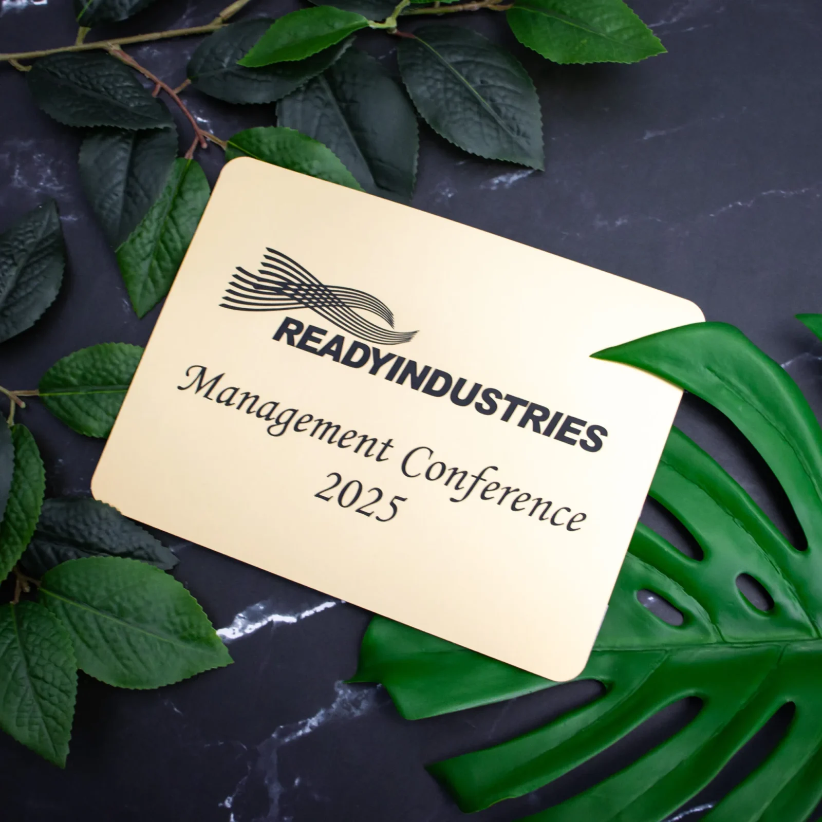 Custom Logo Plaque Indoor Acrylic Sign (Cut to Size)