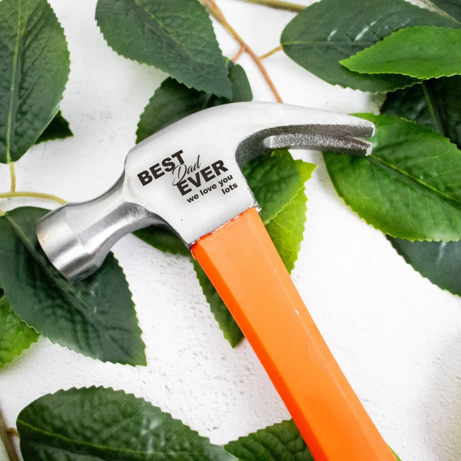 Father's Day Rubber Handle Hammer