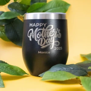 Flourished mother's day stainless steel tumbler