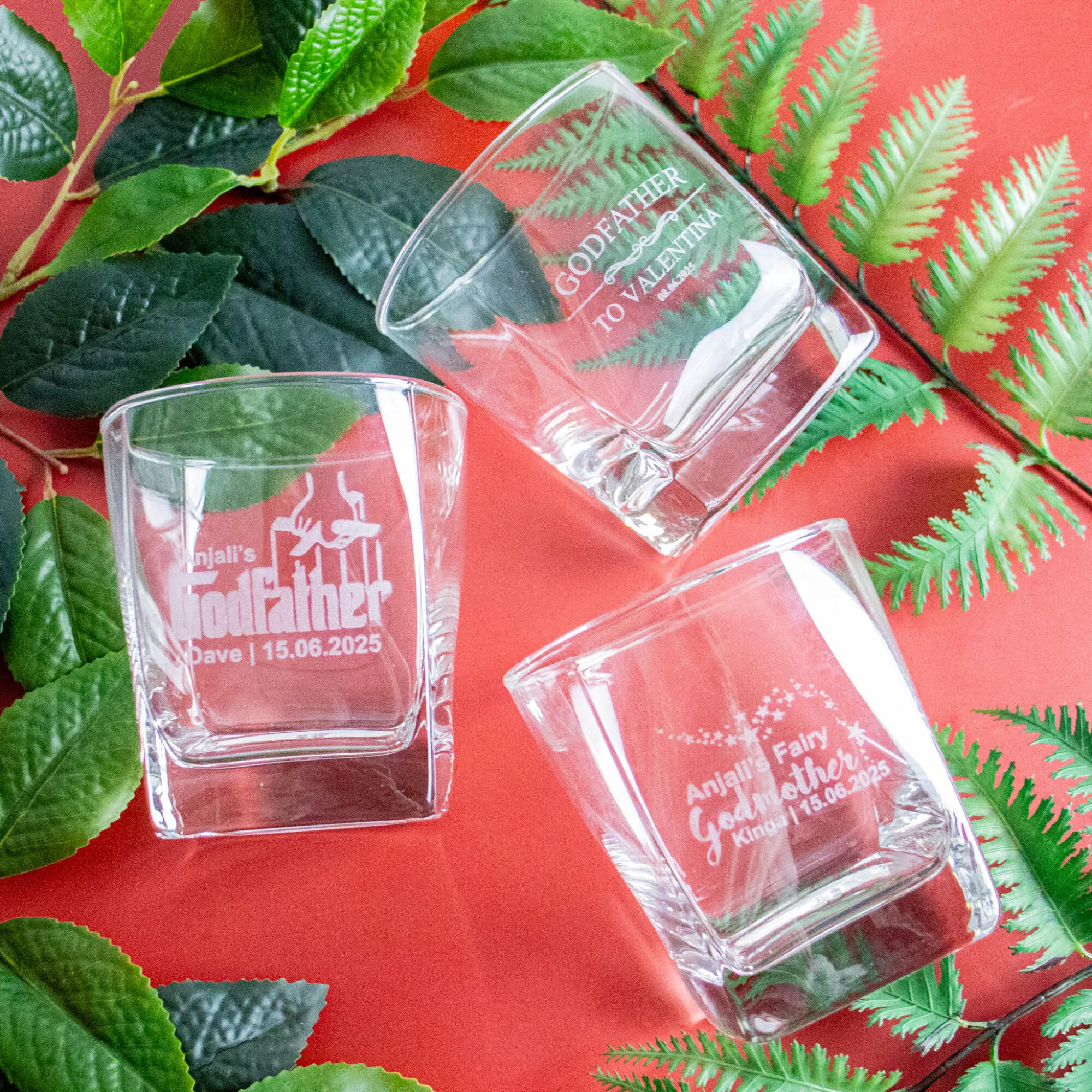 Godparents scotch glass 1 Godparents scotch glass