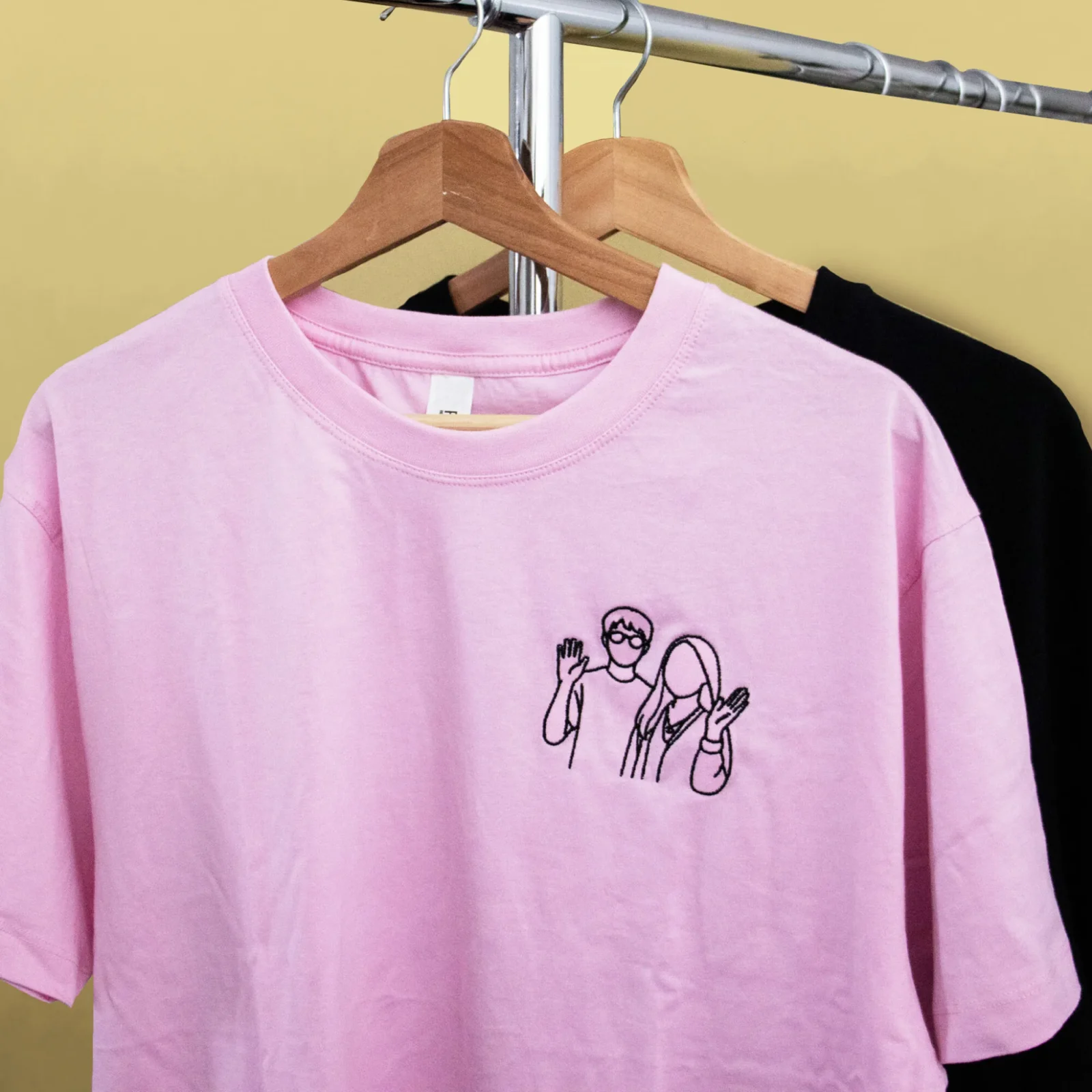 Outline Embroidered Shirt