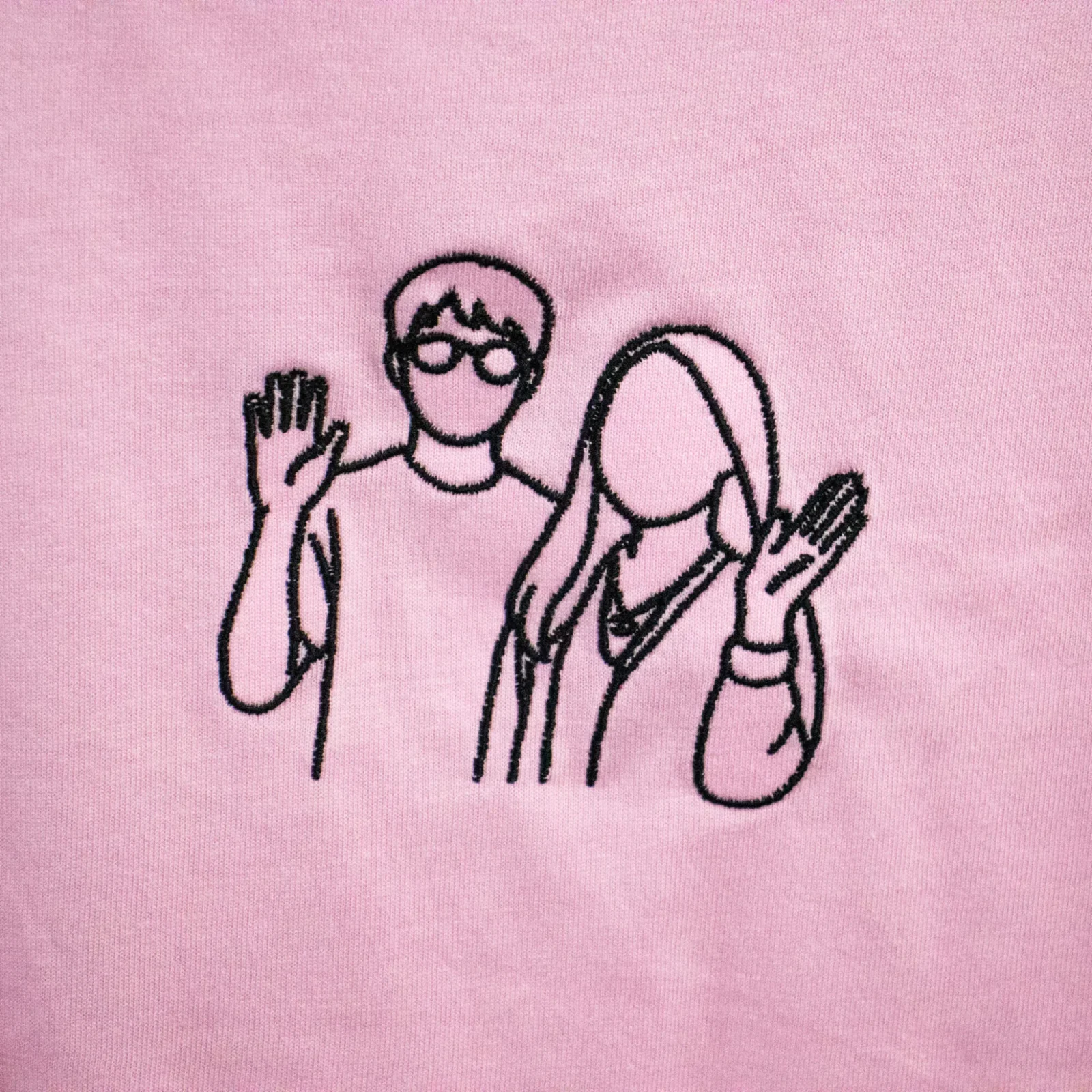 Outline Embroidered Shirt