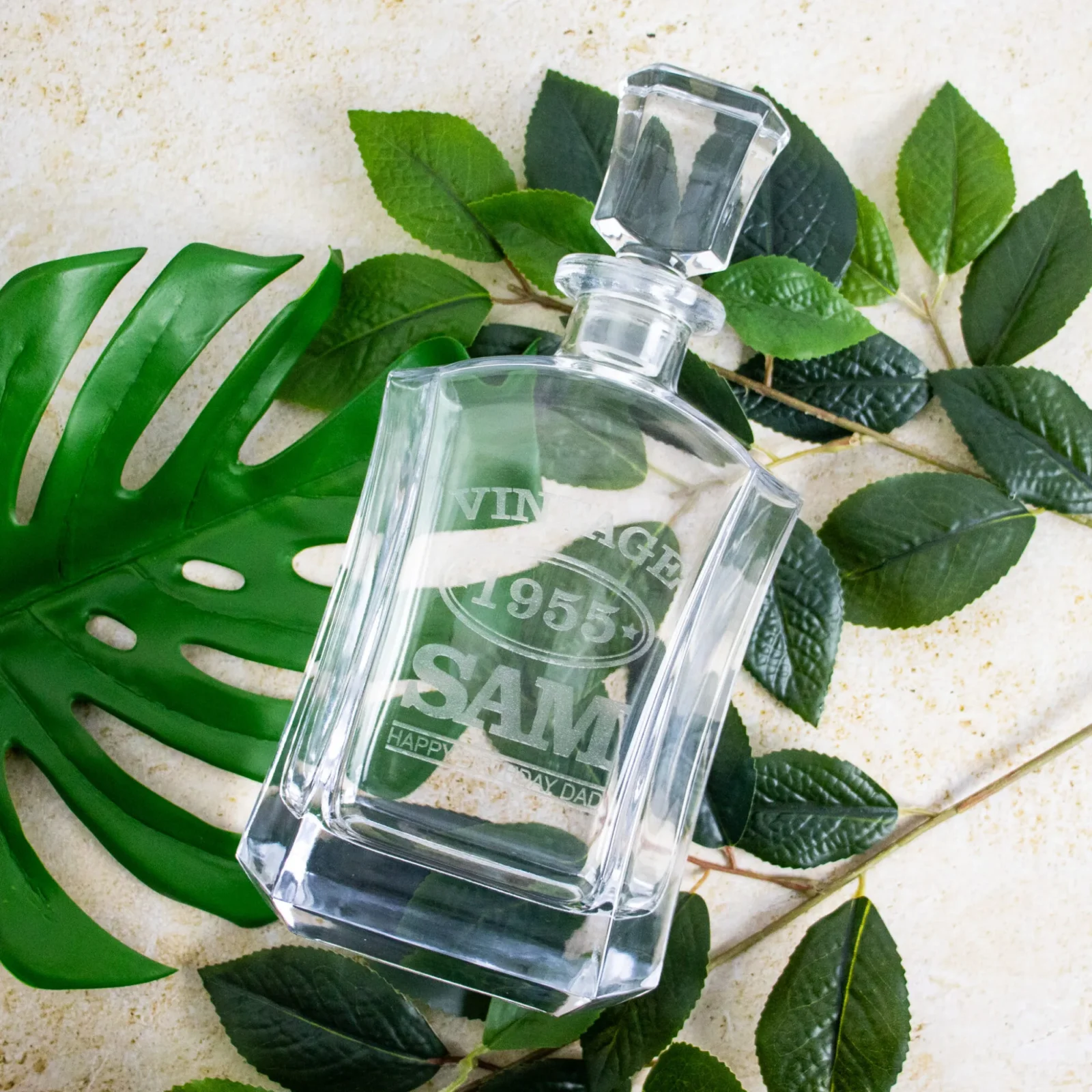 Personalised Traditional Modern Decanter