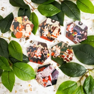 Printed Set of 6 Wood Magnets