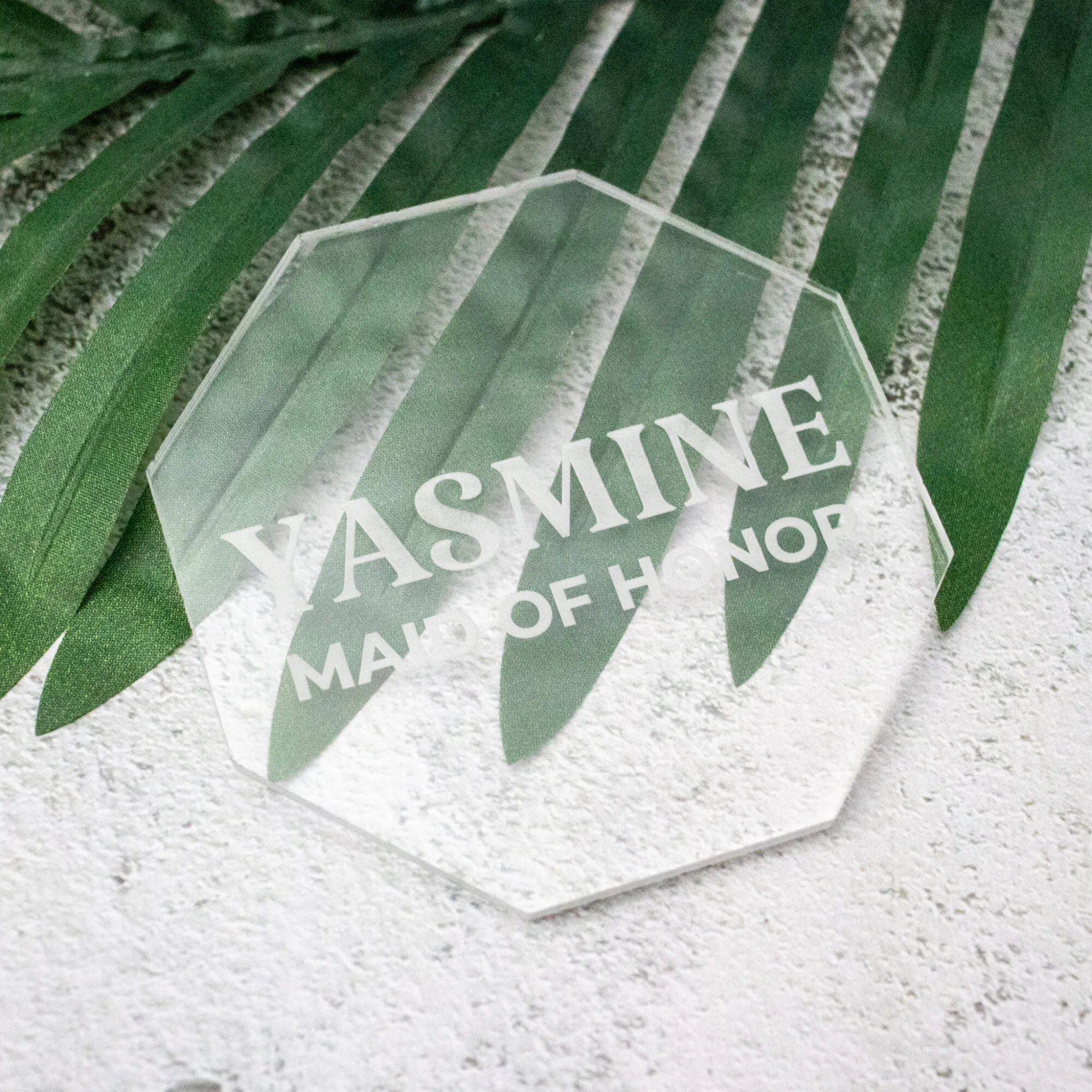 Wedding engraved acrylic coaster 2 Wedding engraved acrylic coaster