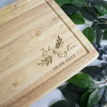 Anniversary personalised chopping board 10 | customkings