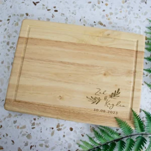 Anniversary Personalised Chopping Board