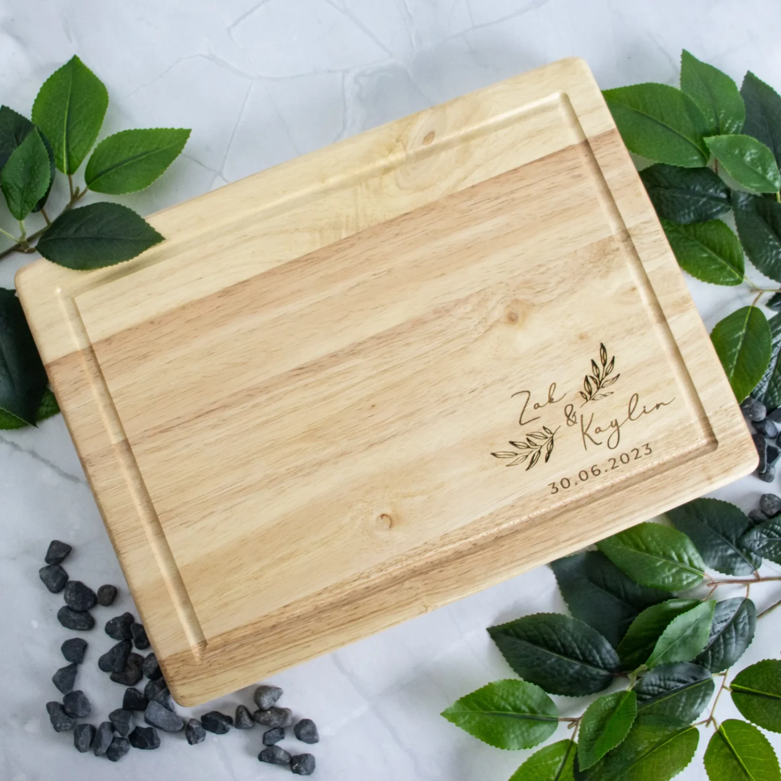 Anniversary Personalised Chopping Board
