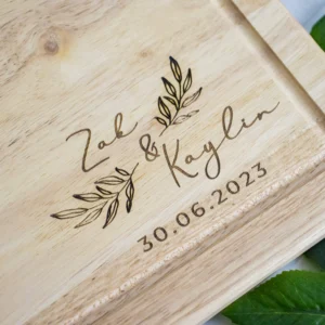 Anniversary Personalised Chopping Board