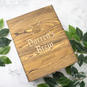 Dice Roll Vintage Decanter Set With Two Glasses