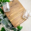 Engraved Birthday Boxed Vintage Decanter Set