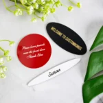 Engraved Oval Plaque for Outdoor Use | Cut to Size