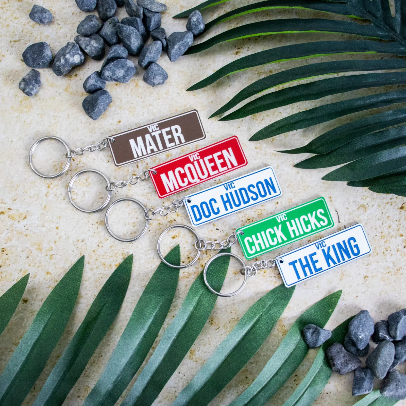 Engraved PlateIt© Personalised Licence Plate Keychain