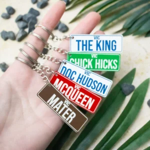 Engraved PlateIt© Personalised Licence Plate Keychain