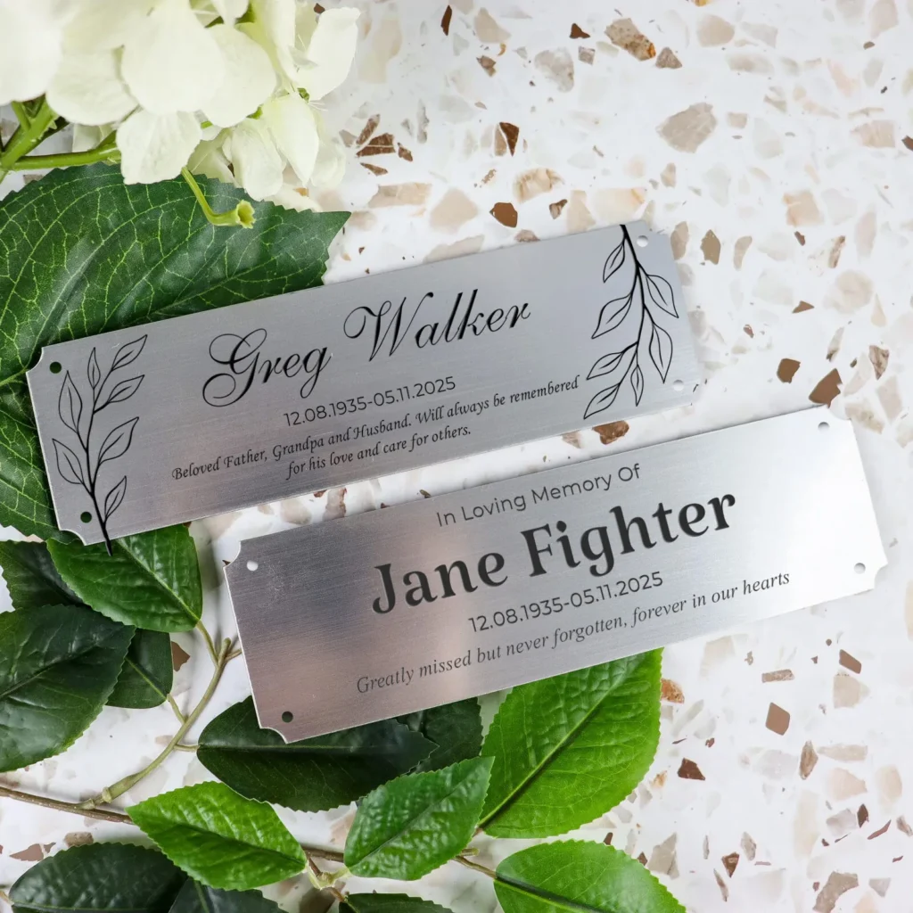 About customkings 2 Laser engraved plaque