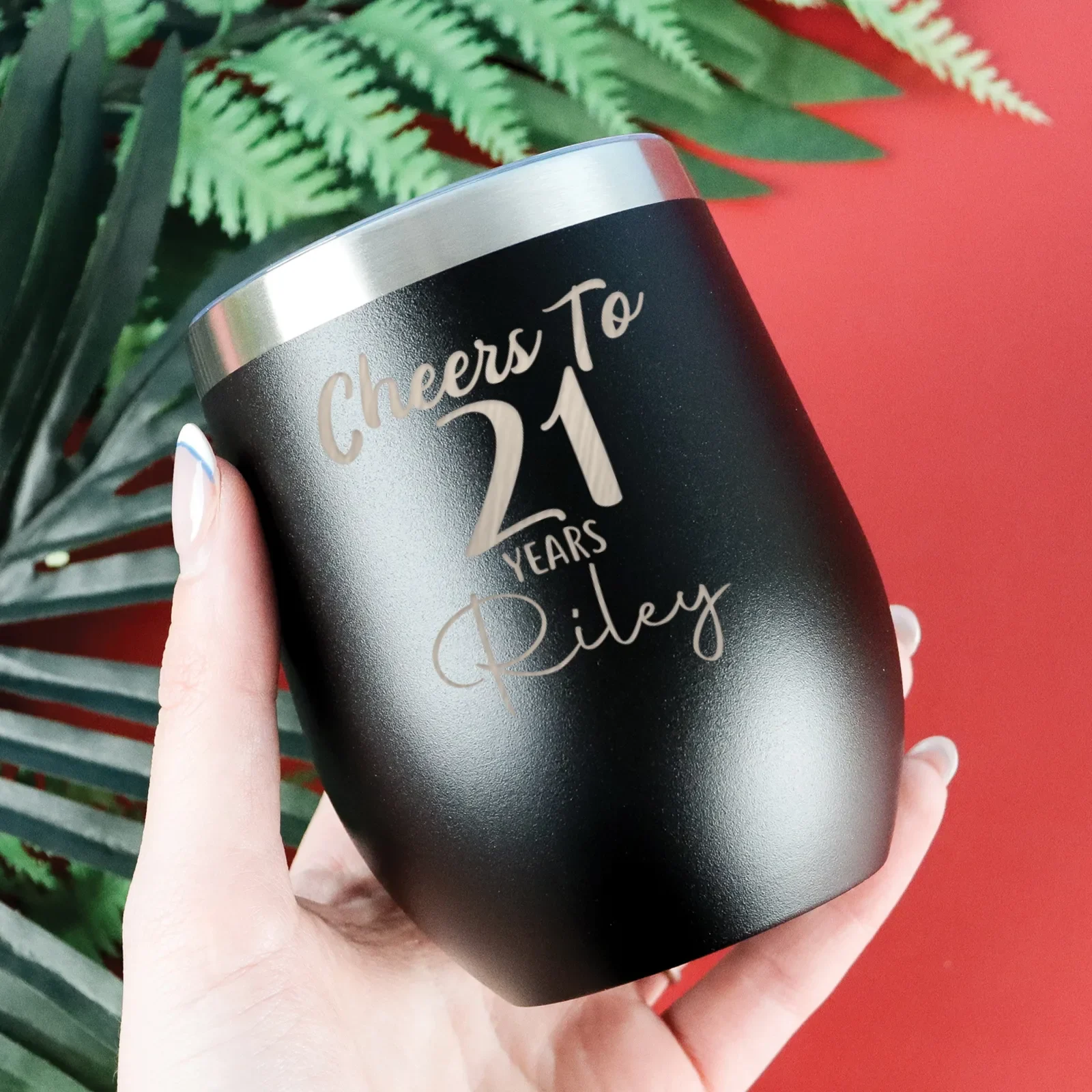Personalised Birthday Stainless Steel Tumbler
