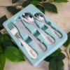 Personalised Kids Cutlery Set Engraved Name & Design Theme