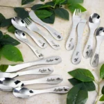 Personalised Kids Cutlery Set | Engraved Name & Design Theme