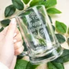 Personalised Retirement Beer Mug