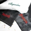 Personalised Satin Embroidered Pillow Case