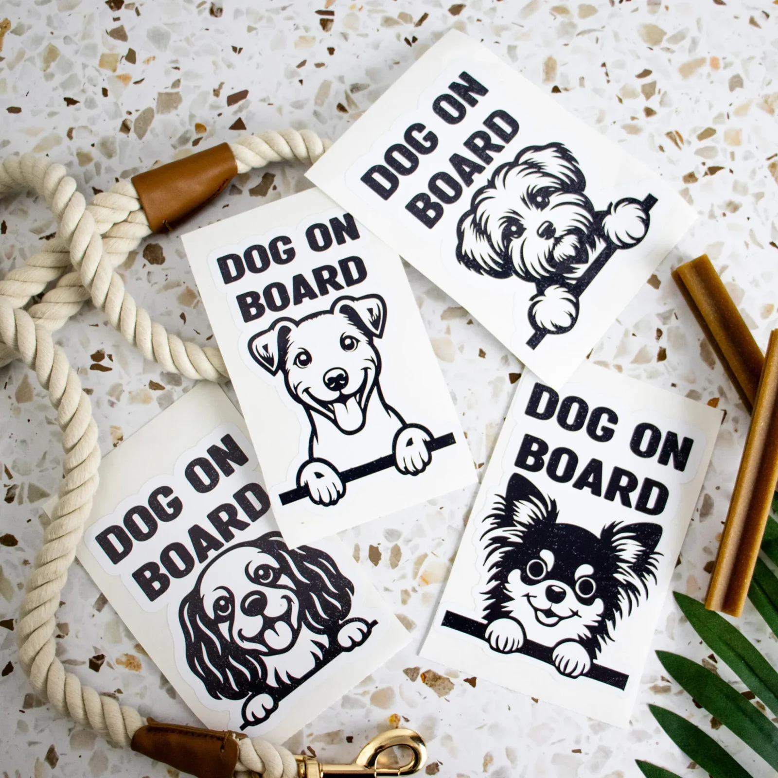 Pet On Board Personalised Sticker