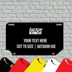 Custom Outdoor Logo Plaque | Weather-Resistant Sign