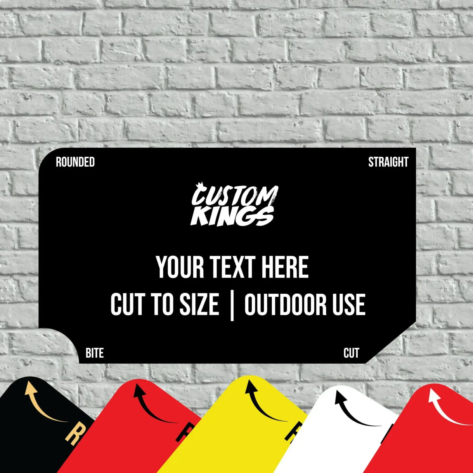 Custom Outdoor Logo Plaque | Weather-Resistant Sign