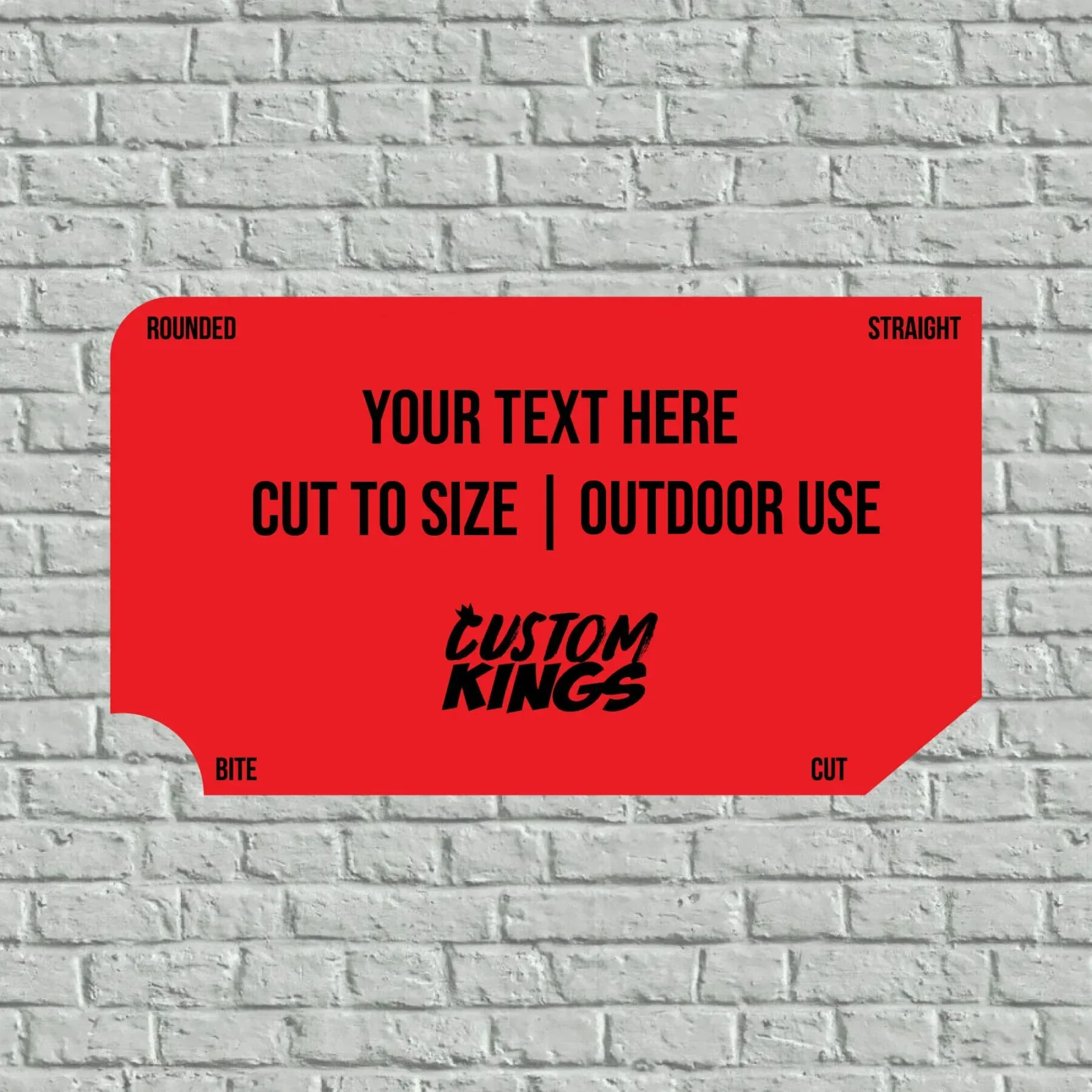 Custom Outdoor Logo Plaque | Weather-Resistant Sign