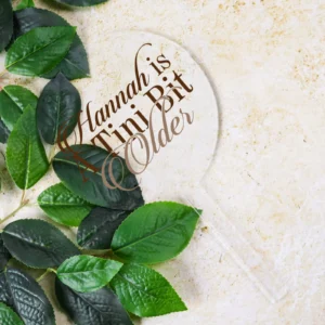 Tini Bit Older Cake Topper