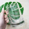 Wedding Beer Mug Engraved for the Bridal Party