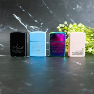 Wedding Engraved Lighter for the Bridal Party