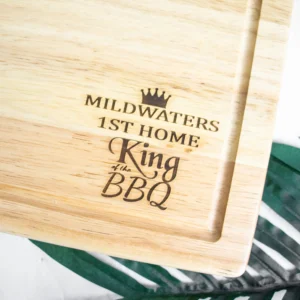 Bbq king engraved chopping board 6 Bbq king engraved chopping board