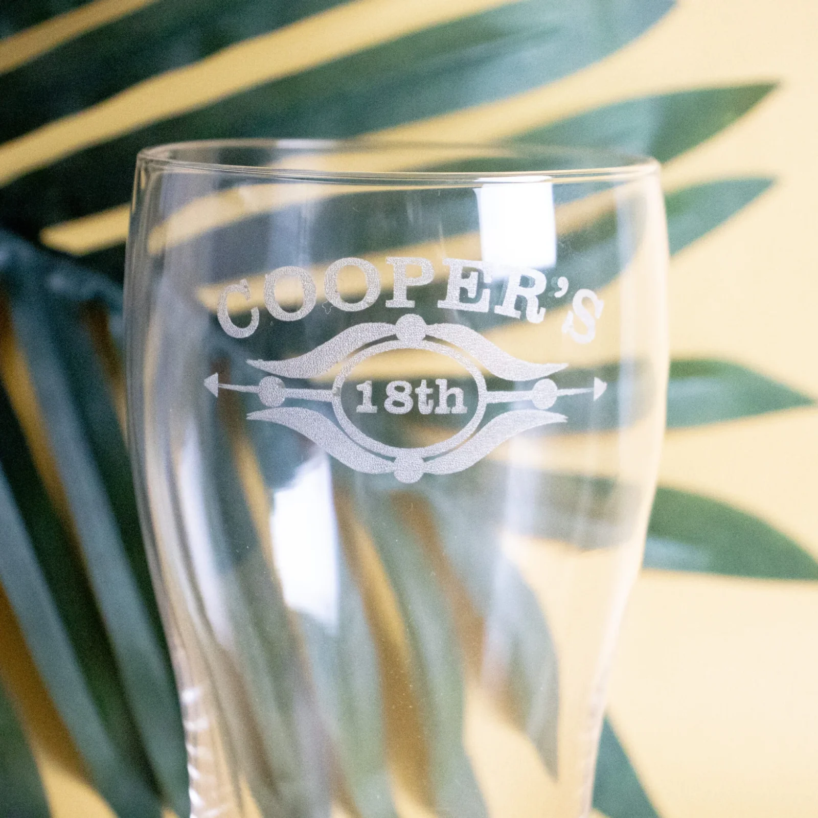 Birthday Engraved Schooner Glass