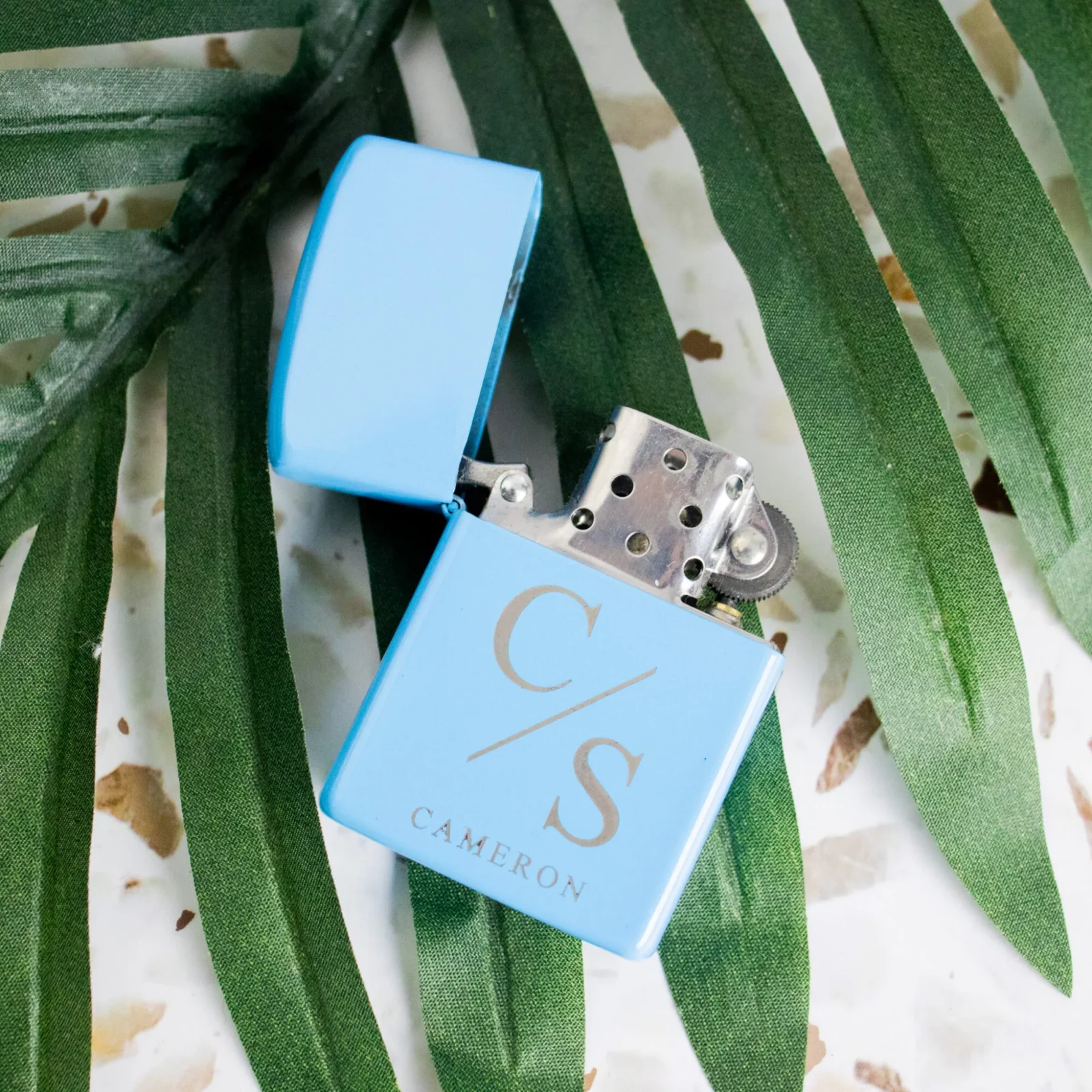 Birthday Engraved Stainless Steel Lighter