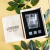 Birthday Boxed Scotch Glass Set with Whiskey Stones