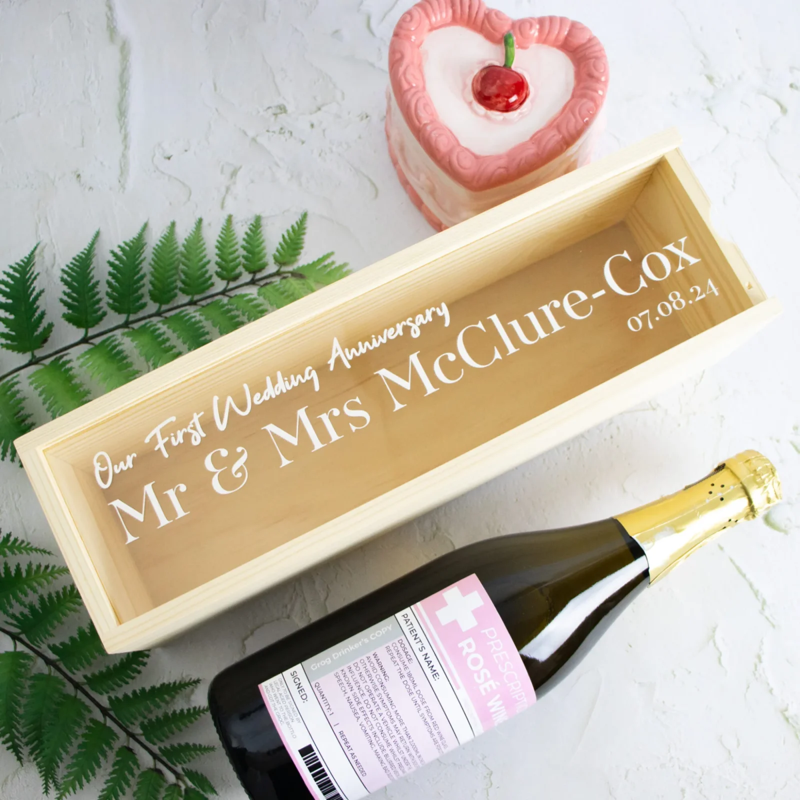 Congratulations Wine Box for Any Event