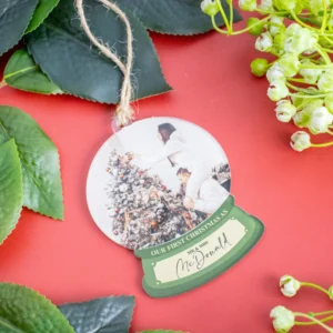 Couples First Christmas Ornament