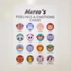 Emotions and Feelings Expression Chart Wall Decal