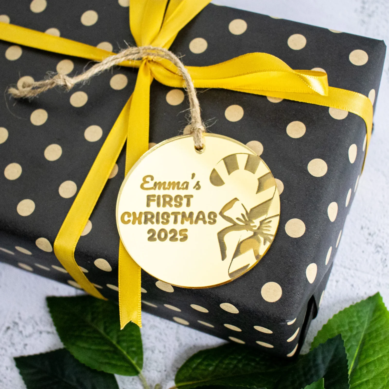 First Christmas Candy Cane Ornament