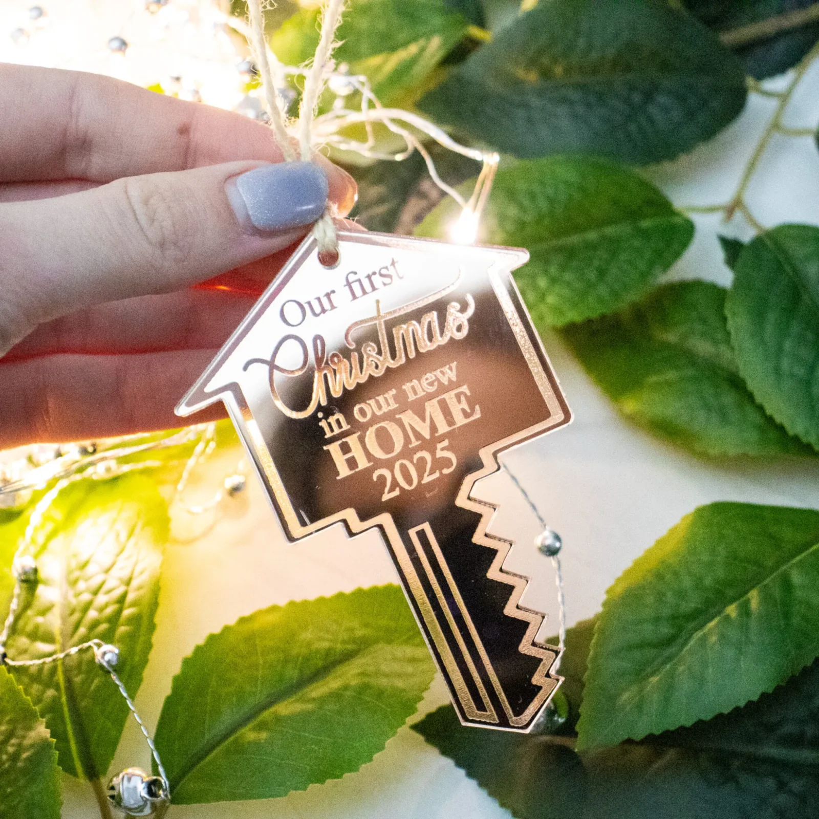 First Christmas House Key Ornament
