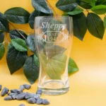 Mancave engraved schooner glass 2 1 | customkings