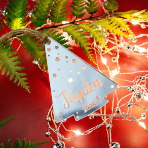 Modern Christmas Tree Ornament